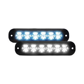 Luz Auxiliar Serie X3705, 6 LEDs Ultra Brillantes, multicolor Azul / Claro
