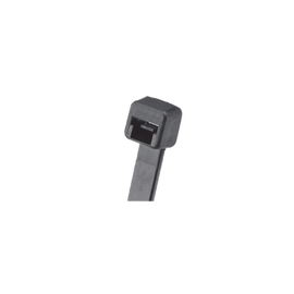 Cincho de Nylon 6.6 Pan-Ty™, 142mm largo x 2.5mm ancho, Color Negro, Exterior Resistente a Rayos UV, Paquete de 1000pz