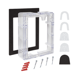 Espaciador de conducto transparente con juntas, para la serie Stopper II®Espaciador de conducto transparente con juntas, para la serie Stopper II®