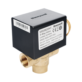 Válvula de control eléctrica VS9 para fan coil: DN20: PN20: 3 vías: 110 V CA: conexión NPT