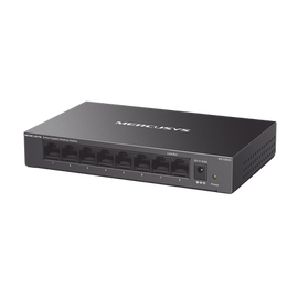 Switch NO Administrable / Para escritorio / Carcasa de Metal / 8 puertos 10/100/1000 Mbps / Diseño Compacto / Plug and Play