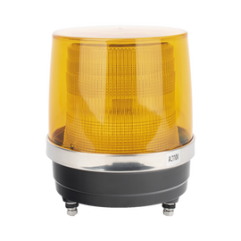 Burbuja Brillante de Larga Vida Útil, Con 150 LEDs, Color Ambar, Domo Ambar