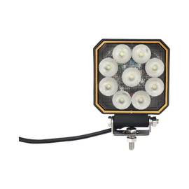 Luz de trabajo bluetooth, 9 LED, 1500 Lumenes, 12-24 Vcd