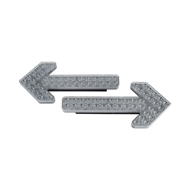 Flechas directoras de tráfico LED de 24 Pulgadas en color ámbar con 240 LED