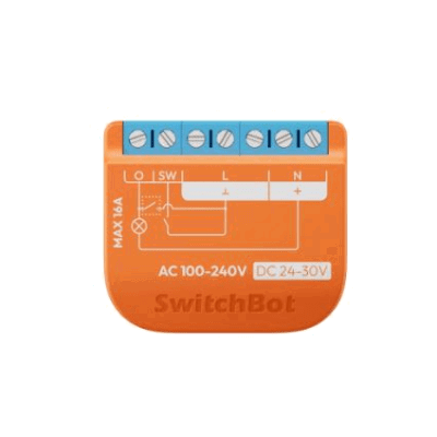 Switch Relevador Inteligente conectividad inalambrica Wifi y BLE / Medición de Consumo / Control de Encendido Apagado / Compatible con asistentes de voz / Dimensiones 42x36x16 mm