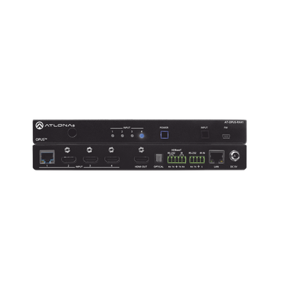 FOUR-INPUT 4K HDR SWITCHER WITH HDMI AND HDBASET INPUTS