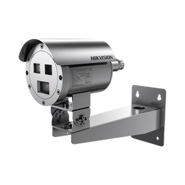Bala IP Térmica Dual / Termico 9.7 mm (384 X 288) + Óptico 4 mm (4 MP) / Termométrica / Detección de Temperatura / IP68 / 30 mts IR / Antiexplosión / Anticorrosión
