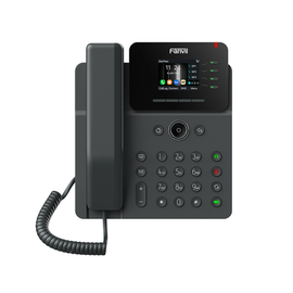 Teléfono IP Wi-Fi Empresarial,Bluetooth, 4 líneas SIP, pantalla a color 2.4