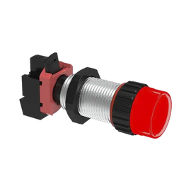 Luz Piloto Roja con Portalámparas 24 V AC/CD / Longitud 40 mm / 3/4 NPSM.
