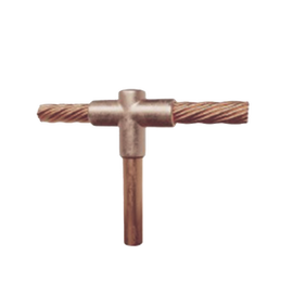 Molde para soldadura exotermica Tipo T, Tope de varilla 5/8 in. a Cable de Paso 3/0 AWG