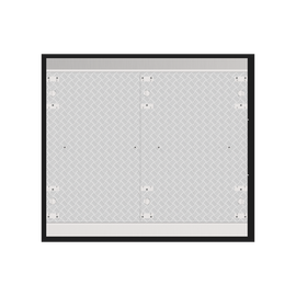 Base PRINCIPAL para Torniquetes de la Serie DS-K3B631 / 1 Carril de 65 cms