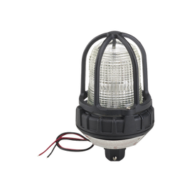 Luz estroboscópica para ubicaciónes peligrosas,  montaje tipo tubo, 12-24 VCD, Color Claro