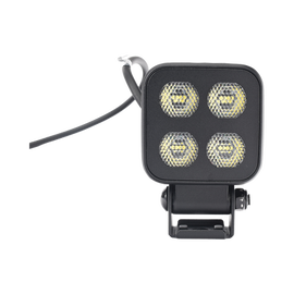 Luz de Trabajo Ultra brillante Cuadrada, 4 LED, 2650 Lúmenes, 12-24 Vcd