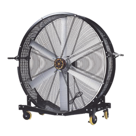 Ventilador Industrial Móvil Ultra Silencioso de 1.5 m y 127 Vca, Ideal para Almacenes, Hangares, Líneas de Producción, Gimnasios