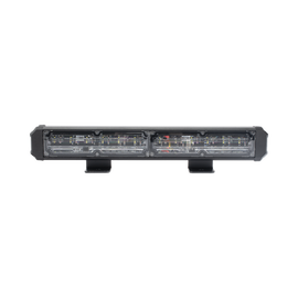 Barra de Luz de Advertencia, 2 Módulos de 6 LED, 11 Pulgadas Rojo/Claro