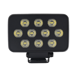Luz de Trabajo Ultra brillante Cuadrada, 10 LED, 8937 Lúmenes, 12-24 Vcd