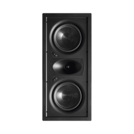 Ghost HT™ Altavoz LCR de pared, woofers dobles de polipropileno inyectado de 6 1/2 