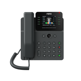 Teléfono IP Wi-Fi Empresarial,Bluetooth, 12 líneas SIP, pantalla a color 2.8
