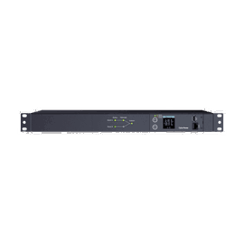 PDU ATS (Fuente Redundante Auto-transferible) Medible, Para Distribución de Energía, 2 Entradas 120 Vca NEMA5-15P, Con 10 Salidas NEMA 5-15R, Horizontal 19in, 1UR