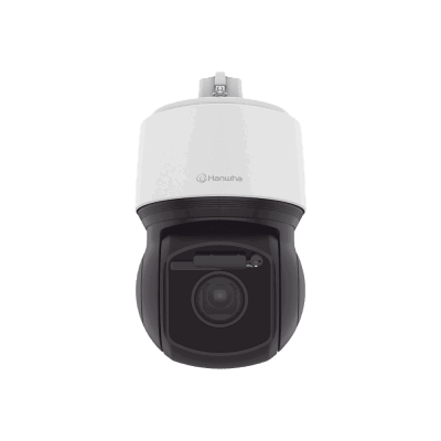 Cámara PTZ IP antivandálica 6MP / 30x Zoom Óptico / IR 200m  / Exterior IP66 / NEMA4X / Auto tracking basado en IA / H.265 & WiseStream / Wiper incluido