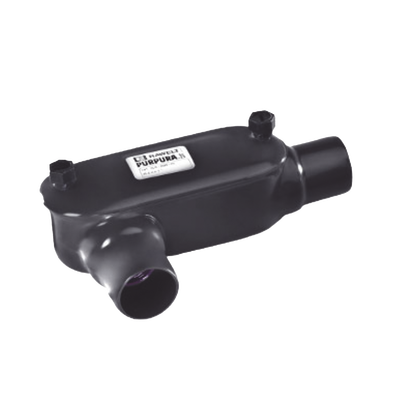 Caja Ovalada tipo LR con Recubrimiento Exterior de PVC de 1 1/2