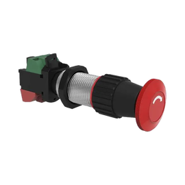 Cabeza de Hongo Rojo con Actuador de Pestillo / Liberación por torsión / Longitud 40 mm / 3/4 NPSM.