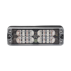 Luz Perimetral, 12 LED Ultra Brillantes, Color Rojo / Azul
