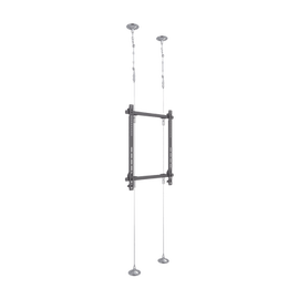 Montaje Cableado de Acero| Suelo a Techo| Capacidad Máx. de Carga 30kg| Para Pantallas de 32