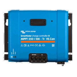 SmartSolar MPPT 250/100-MC4. Controlador Solar MPPT 100A, Voltaje: 48 Vcc. Para uso con Inv. Cargadores Victron