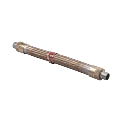 Cople Flexible Trenzado de Bronce de 1/2
