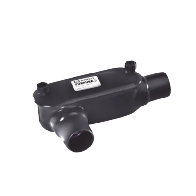 Caja Oval tipo T con Recubrimiento Exterior de PVC de 2