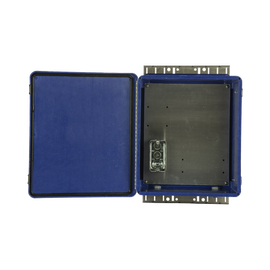Gabinete de Seguridad para Wireless, NEMA 4X, IP66, de 356 x 305 x 152 mm, Color Azul