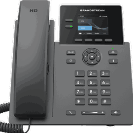 TELÉFONO IP GRADO OPERADOR DE 2 LÍNEAS / GRP2610 / APROVISIONAMIENTO SIN INTERVENCIÓN / 8 BOTONES VIRTUALES MULTIUSO / PANTALLA LCD A COLOR / SEGURIDAD CARRIER-GRADE / AUDIO HD / CONFERENCIA DE AUDIO 5 VÍAS / COMPATIBLE CON GDM