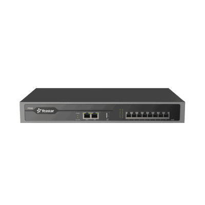 Conmutador Enterprise modular yeastar 50 extensiones,10 llamadas simultaneas, Hasta 8 puertos fxo/fxs (no inculidos)