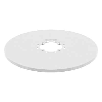 Cubierta de Agujero de Montaje SBP-315C / Policarbonato Blanco / Diámetro 326mm / Compatible con Cámaras PNM-9084QZ/RQZ1 y Monturas SBP-250WMN / Incluye Tornillos