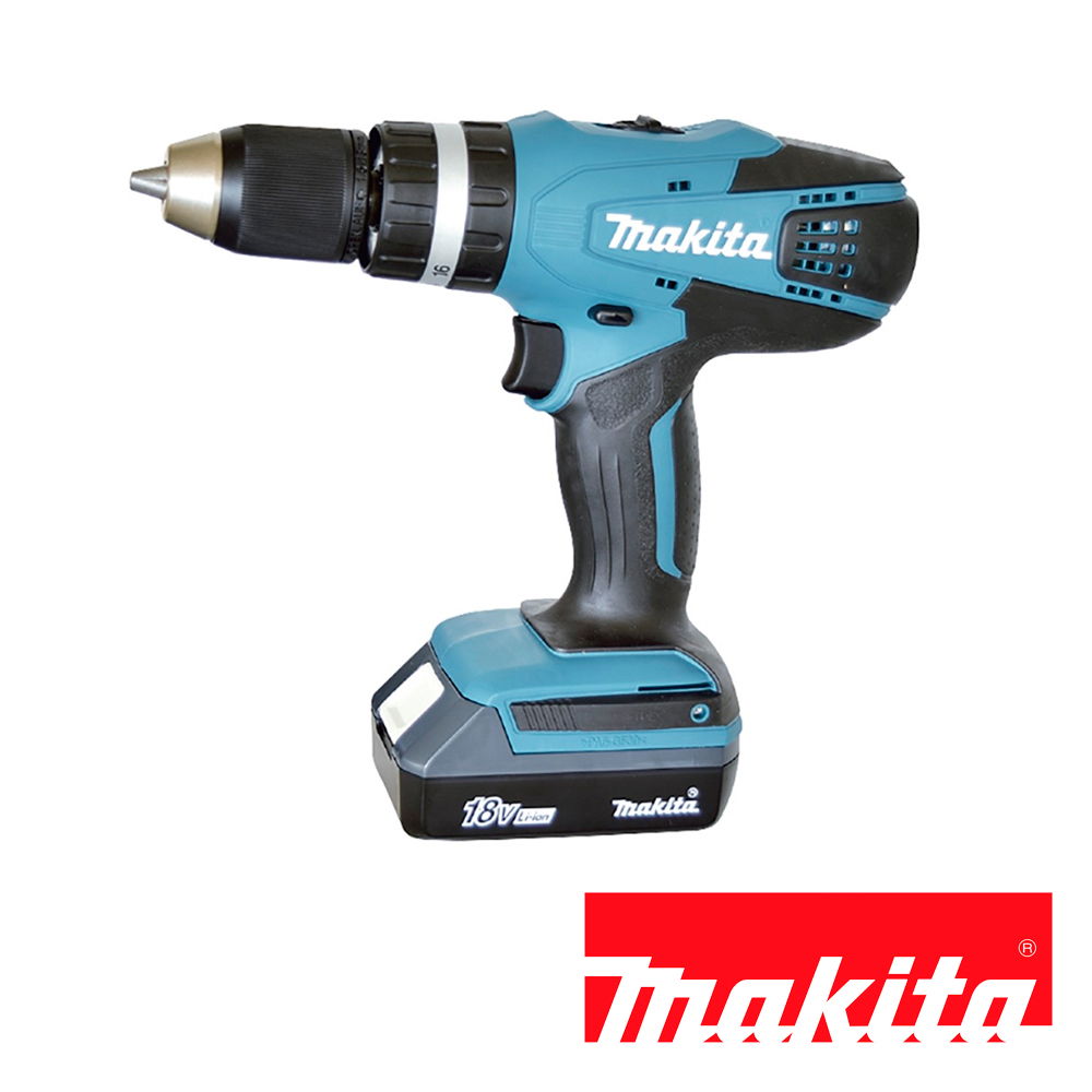 Rotomartillo atornillador inalámbrico de 1/2” de 18 volts baterías de litio-ion, juego de puntas de atornillar