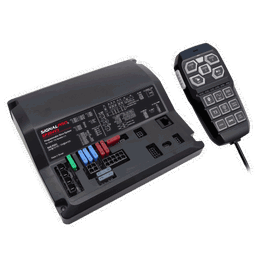 Sirena Vehicular de 200W de Potencia, Con Controlador Unimando de 15 Botones Para Control de Tonos, 12 Salidas Auxiliares y Micrófono