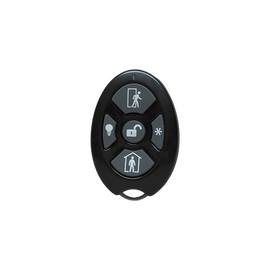 ALULA - Control Remoto de Seguridad Cinco Botones / Compatible con Automatización del Hogar / Encriptación Inalámbrica / Indicador de Batería Baja