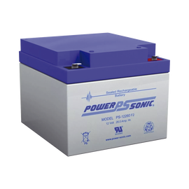 Batería de Respaldo UL de 12V 26AH / Ideal para Sistemas de Detección de Incendio / Control de Acceso / Intrusión / Videovigilancia / Terminales Tipo F2