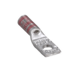 Zapata de compresión LCA8-10-L, para cal. 8 Awg, Barreno para tornillo prisionero de 4.8mm, 1 Pz