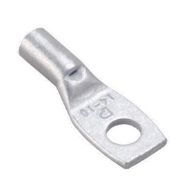 Zapata de compresión LCA10-10-L, para cal. 14-10 Awg, Barreno para tornillo prisionero de 4.8mm, 1 Pz