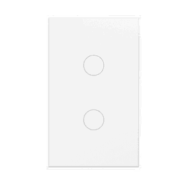 (ZigBee) Apagador switch inalámbrico ZigBee, control de 2 regresos de carga, 110V
