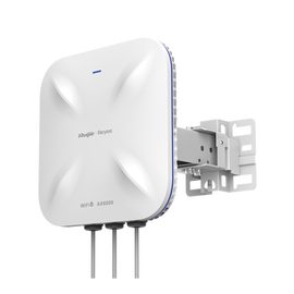 Punto de Acceso Mesh Wi-Fi 6 Industrial para Exterior Sectorial 60°, hasta 5.95 Gbps, MU-MIMO 4x4, Filtros Anti Interferencia y Auto Optimización con IA, puerto eth 2.5G y SFP