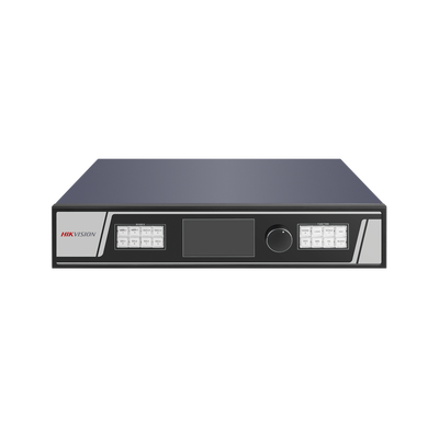 Controlador para Videowall / Resolución Máxima 13.27 Megapixel / 24 Salidas de Video / Compatible con Pantallas LED para Interior / Compatible con DS-D4418FI-CAF(B) y DS-D4425FI-CAF(B), DS-D42xxCWF
