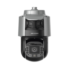 [TandemVu] Domo PTZ IP 4 Megapixel con Cámara Panoramica 180º de 6 Megapixel / 25X Zoom / 300 mts IR y 30 mts Luz Blanca / IP67 / IK10  / Autoseguimiento / Wiper / Deep learning / Entrada-Salida de Audio y Alarma / Ultra Baja Iluminació