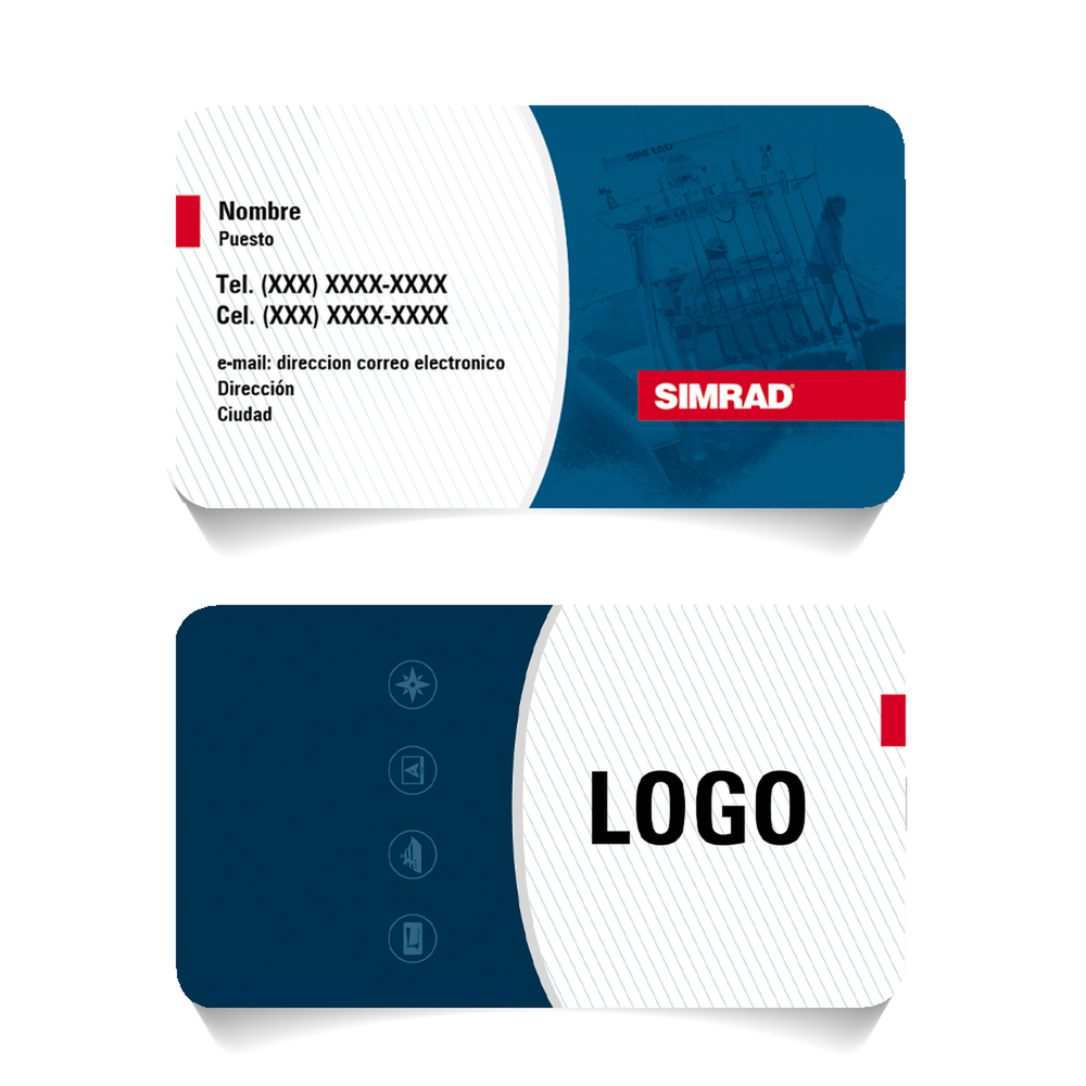 Tarjetas de Presentación SIMRAD (Paquete de 200 tarjetas)