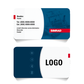 Tarjetas de Presentación SIMRAD (Paquete de 200 tarjetas)
