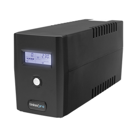 UPS 800VA/480 W Pantalla LCD / Línea Interactiva 120Vca / 6 tomas 5-15R (4 Respaldadas) / Regulación de Voltaje / Protección RJ45