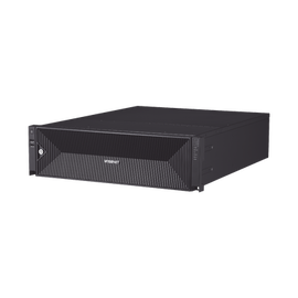 NVR de 64 canales / Soporta grabación hasta 32 MP / H.265 & Wisestream / Procesamiento 400 Mbps / 3 Puertos de Red / Raid 5-6 / 64TB incluidos