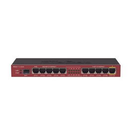 MikroTik RouterBOARD RB2011iLS-IN - Router - GigE - 600 MHz - 214x86mm - RouterOS - Ram: 64 MB - PoE Pasivo